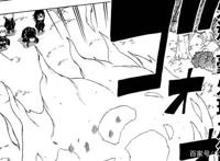 火影忍者同人漫画，佐助与不知名逃忍比拼火遁，结果秒变爆炸头
