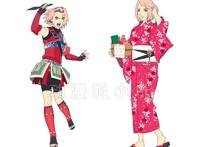 火影忍者：春野樱的十个造型，第四张美如画，最后一张堪称经典！