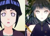 女忍者小时候VS长大后，雏田女大十八变，玖辛奈的红发尽显女神范