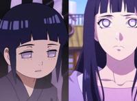 火影中女忍者的颜值变化：雏田从小可爱，照美冥红豆中年发福