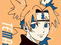 当忍者们遇上“大头画风”，手鞠一脸呆萌风，鸣佐可以当“情头”