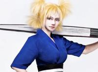 博人传：有趣的手鞠coser，服装“省布料”，妹子比原作还美