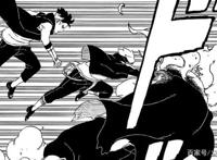 《博人传》漫画：博罗偷袭鸣人，第七班合作破裂，佐助将赶来救人