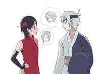 火影忍者：佐良娜和巳月完美情侣照，佐助和大蛇丸师徒变亲家