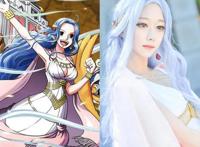 海贼王最美女神cosplay，薇薇太美啦，Baby-5攻气十足，神还原