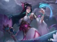 LOL：玉剑娜美同人作品，秒杀拳头官方原画