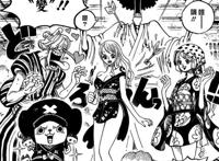 海贼王漫画921解读：福利满满的娜美忍者装让人绝望的凯多能力