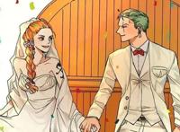 海贼王：娜美的婚纱照，五次是和山治结婚，第二张女孩子都想要