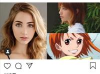 海贼王真人版，娜美的选角疑似是这个妹子