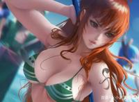海贼王：910话，娜美紧身连衣裙的冲击！你绝对没见过的新画风