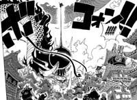 《海贼王》923话，一击！仅仅是一击！“五皇”路飞被凯多秒杀！