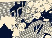 火影博人传漫画2月刊：鸣人被踩在地上碾压，忍界最强只是笑话？