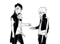 博人传漫画30话，迪鲁达：鸣人！我要打败你，带走大Boss川木！