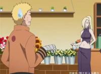 博人传：井野送的花，转眼就开在鸣人背上，漩涡向日葵有点皮！