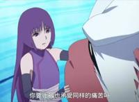 博人传：女忍者颜值被“封印”，当佐良娜摘下眼镜，笕堇散开头发