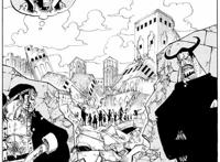 海贼王扉页故事，CP9的任务外报告：路奇回到故乡，迎击追兵！