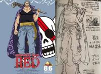 海贼王RED：红发团设定图公布！香克斯有见闻杀，贝克曼超越大将