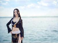 荒岛-海贼王女帝波雅·汉库克Cosplay角色扮演写真摄影图片
