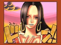 《海贼王》波雅·汉库克漫画上色图，女帝这配色怎么样？