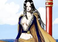 《海贼王》波雅·汉库克漫画上色图，女帝这配色怎么样？