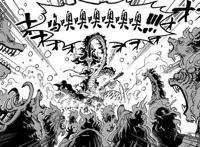 贴吧版《海贼王》989话，黄猿强势击败鹰眼，龙和萨博沦为坐骑！