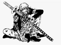 海贼王官方小说：揭秘死亡外科医生罗，手上“DEATH”刺青的由来