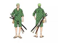 海贼王剧场版：草帽团人设公布，弗兰奇最酷，罗宾很美