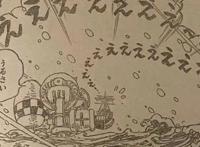 海贼王1062话：贝加庞克把弗兰奇改装成桑尼号，路标铭文在蛋头岛