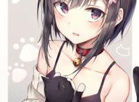 动漫少女：超美壁纸推荐，猫咪女孩系列，一起学猫叫吧！