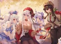 动漫壁纸插画：可爱的二次元美少女，治愈人心，精选p站美图