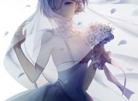 动漫婚纱壁纸，记得收藏。