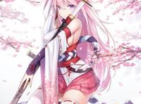 动漫少女，可爱粉嫩，崩坏八重樱系列壁纸推荐！