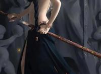 水墨风动漫女主壁纸，高清无水印，请您收下！