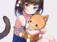 可爱的动漫少女壁纸，你还不收藏起来当手机壁纸