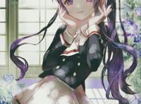 二次元美少女专属壁纸，这么可爱一定是女孩子喽