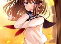动漫少女：走过不错过，金秋系列壁纸推荐，总有一款适合你！