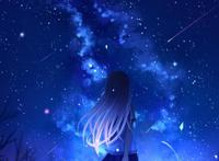 「动漫二次元夜空壁纸」，4K全屏