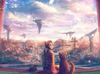 极度舒适的动漫风景壁纸：星河、日落、少女等众多风景