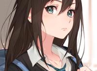 二次元动漫壁纸：JK萌属性的美少女，可爱甜美，精选p站美图插画