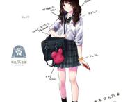 漫迷设计出了动漫中的18款校服，图中的哪一位美少女最让你心动？