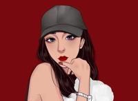 认真生活，成就幸福，唯美卡通漫画头像