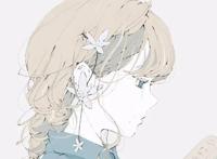 画师大佬分享的唯美女生头像，表情值得玩味，先收藏了
