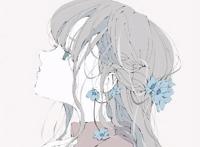 画师大佬分享的唯美女生头像，表情值得玩味，先收藏了