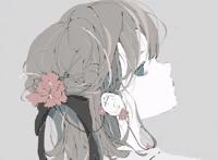 画师大佬分享的唯美女生头像，表情值得玩味，先收藏了