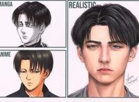 3种风格动漫头像，漫画版最细致，动画版最标准，真人版最真实