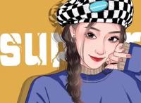 精致漫画头像，用精致手绘图片，记录努力生活的样子