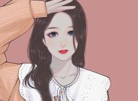 精致漫画头像，用精致手绘图片，记录努力生活的样子