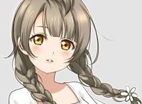 青涩萌系卡通头像插画，美炸少女心的麻花辫女孩