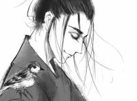 高清动漫男生头像|黑白风
