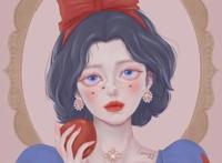 一组超级惊艳的动漫插画头像